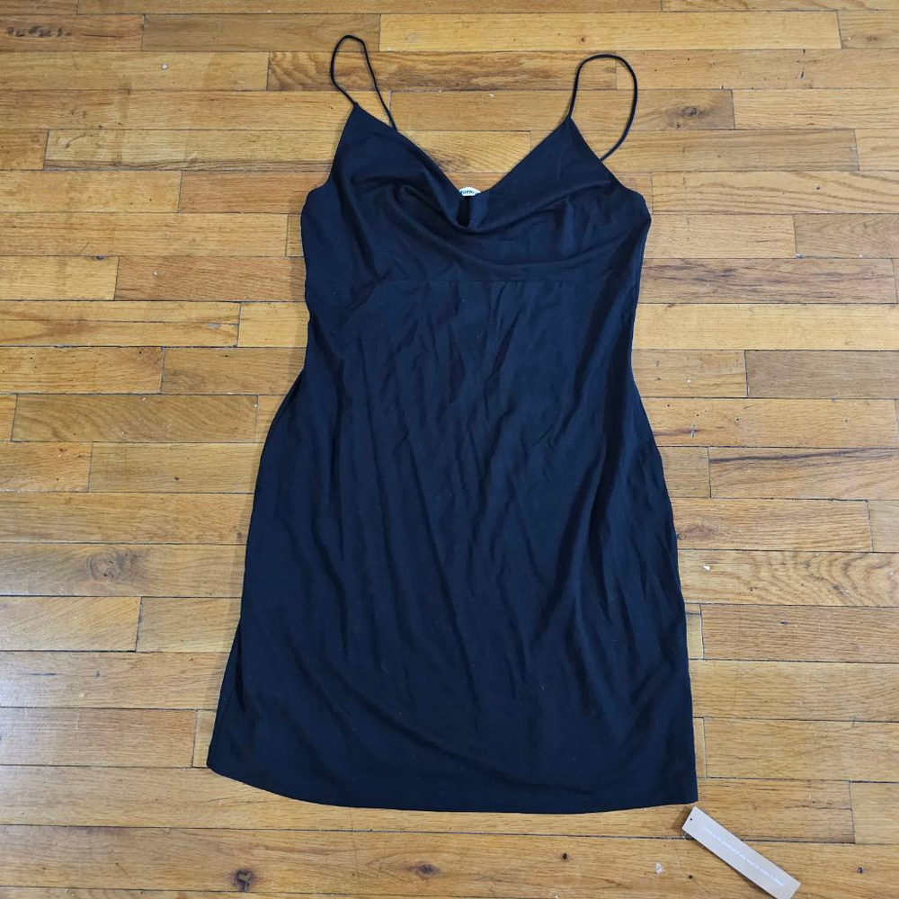 Reformation Black Mini Dress Women's Size XL